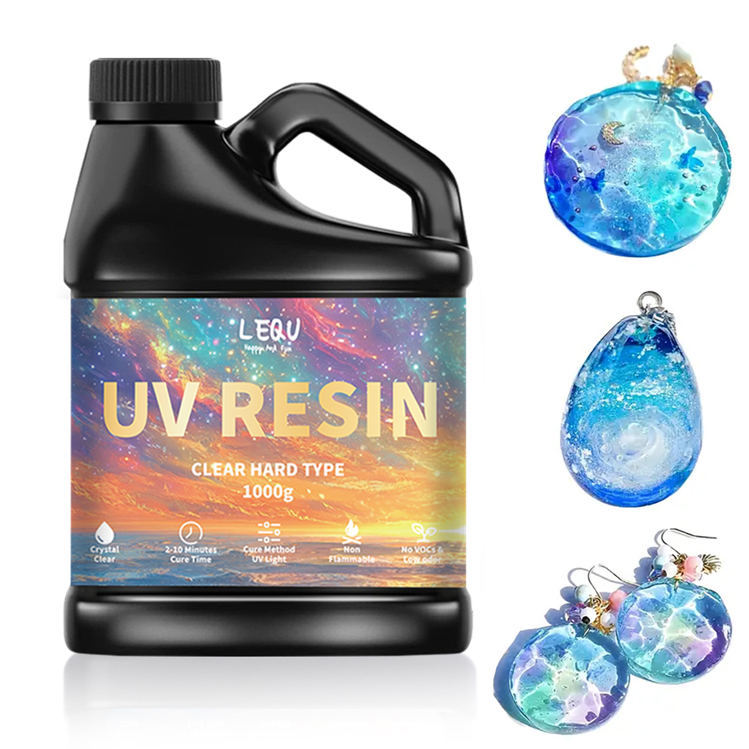 100/200/500/1000g UV Epoxy Res - Epoxy Uv Resin Kit reseña y precio