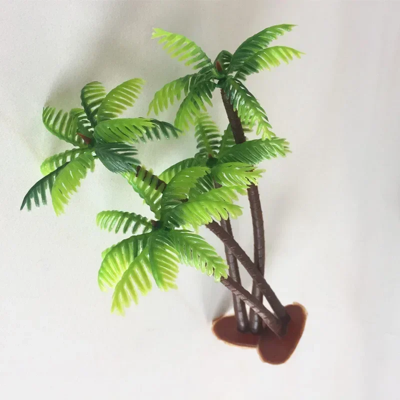 5Pcs Mini Plastic Coconut Palm - Terrarium Moss Art reseña y precio