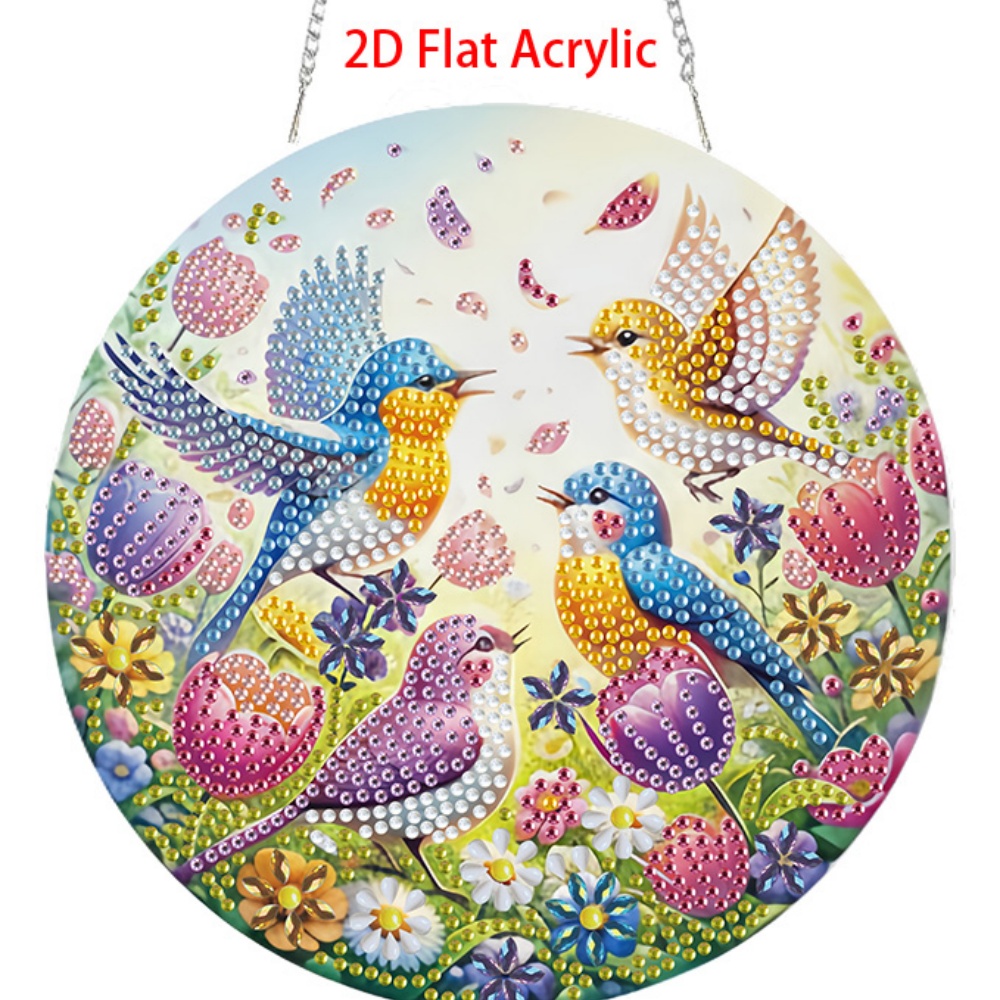 2D Flat Acrylic, 5D DIY Diamon - Resin Craft For Beginners reseña y precio
