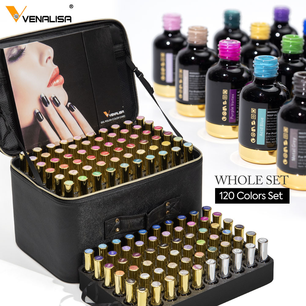 120pcs*12ml VENALISA Gel Varni - Resin Glitter Pack reseña y precio