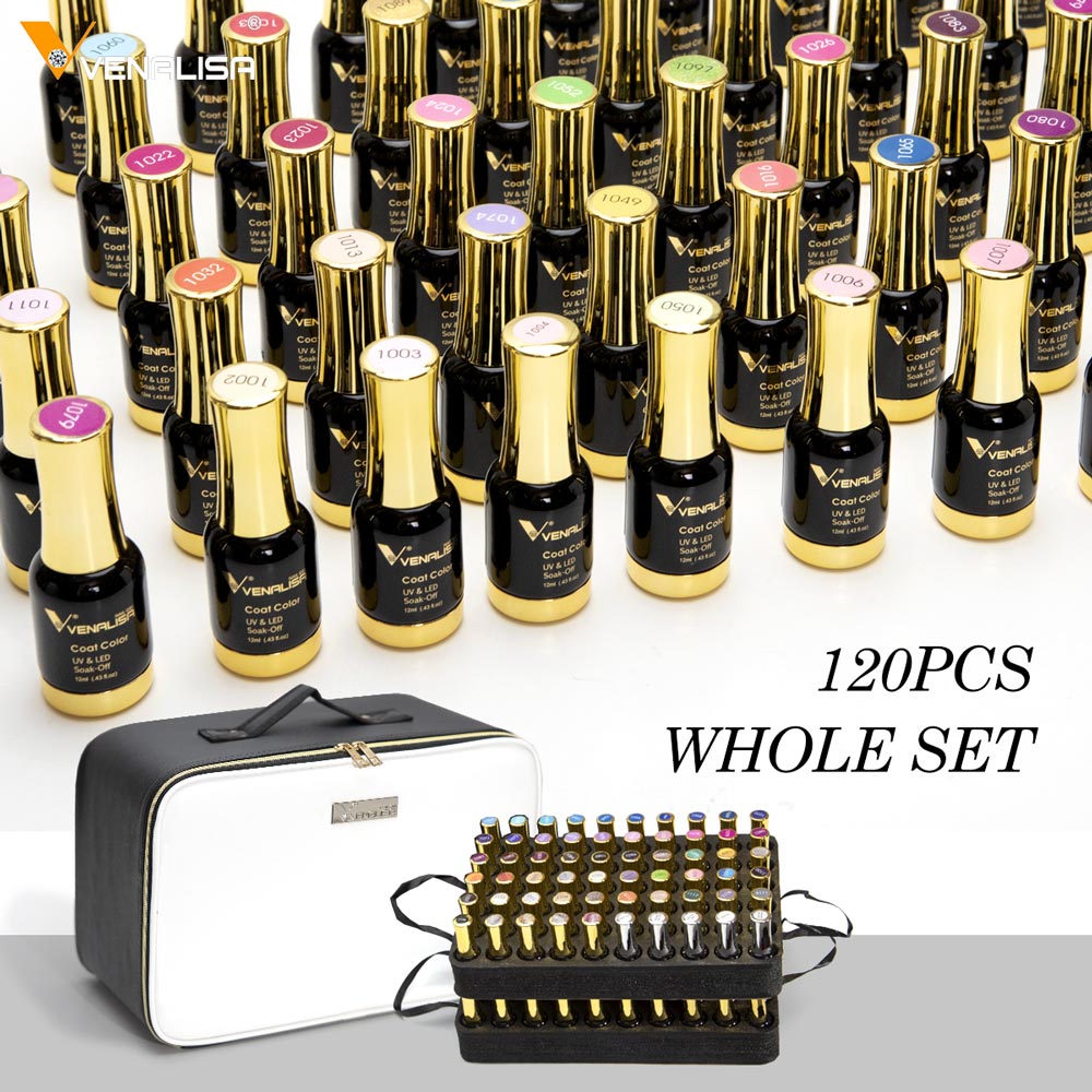 120pcs*12ml VENALISA Gel Varni - Resin Glitter Pack reseña y precio